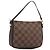 LOUIS VUITTON Damier Ebene Trousse Make Up Pouch N51982 LV Auth ka5046