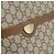 Borsa Tote GUCCI GG Supreme Web Sherry Line PVC Beige Gold Auth 189947 D'oro - vista 17