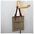 Borsa Tote GUCCI GG Supreme Web Sherry Line PVC Beige Gold Auth 189947 D'oro - vista 23