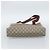 Borsa Tote GUCCI GG Supreme Web Sherry Line PVC Beige Gold Auth 189947 D'oro - vista 5