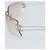 Gafas de sol CHANEL COCO Mark Metal Silver CC Auth 190235 Plata - vista 7