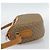 Borsa GUCCI Micro GG Supreme Web Sherry Line PVC Beige 001 58 0918 Auth 189922 D'oro - vista 3
