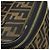 FENDI Zucca Canvas Vanity Hand Bag Black Brown Auth 189549 Marrone Nero - vista 9