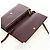 BURBERRY Every Day Shoulder Wallet Leather Bordeaux Gold Auth am11974M D'oro Bordò - vista 9