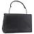 Borsa a mano Salvatore Ferragamo in pelle nera argento Auth bs35910 Nero