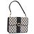 Borsa GUCCI GG Supreme in PVC Blu navy Oro Auth 190570 D'oro