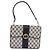 Borsa GUCCI GG Supreme in PVC Blu navy Oro Auth 190570 D'oro - vista 13