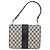 Borsa GUCCI GG Supreme in PVC Blu navy Oro Auth 190570 D'oro - vista 2