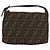 FENDI Pochette Accessori Zucca Marrone Argento 8N0005 Auth 189182 - vista 13