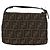 FENDI Pochette Accessori Zucca Marrone Argento 8N0005 Auth 189182 - vista 2