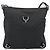 Borsa a Spalla GUCCI GG Canvas Nylon Nero Argento 268642 Auth 189865A - vista 13