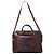 Autre Marque Bolsa de mão com alça superior em couro de crocodilo marrom Pierre Cardin