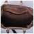 Autre Marque Bolsa de mão com alça superior em couro de crocodilo marrom Pierre Cardin - vista 11
