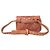 Marsupio in agnello con logo CC Chanel Camel Cammello - vista 3