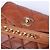 Marsupio in agnello con logo CC Chanel Camel Cammello - vista 4