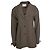Autre Marque The Frankie shop, blazer acolchoado marrom