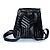 Saint Laurent, Loulou gesteppter Chevron-Rucksack Schwarz - Ansicht 2