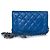Chanel, Wallet on a Chain in Blau - Ansicht 2