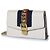 Gucci, bolso Sylvie mini chain en blanco