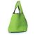 Hermès Borsa Picotin 18 in pelle clémence vert cru Hermes Verde - vista 2