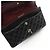Timeless Borsa a tracolla Chanel Matelassé Double Flap Nero - vista 12