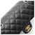 Borsa a tracolla Chanel Matelassé Double Flap Nero - vista 10