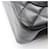Borsa a tracolla Chanel Matelassé Double Flap Nero - vista 8
