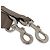 Borsa 2-Way Fendi By The Way Grigio - vista 20