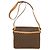 Céline Borsa a tracolla Celine motivo Macadam Marrone - vista 2