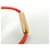 Hermès Collana Hermes Loop 072933CD D'oro Arancione  - vista 3