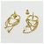 Orecchini Christian Dior Petite CD E2424WOMCY Bianco D'oro - vista 3