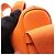 Borsa a tracolla in pelle Taurillon Clemence arancione Hermès - vista 7