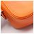 Borsa a tracolla in pelle Taurillon Clemence arancione Hermès - vista 9