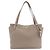 Prada Tote Bag aus grauem Kalbsleder Braun