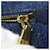 Borsa Prada Canapa Denim Blu - vista 11