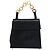 Salvatore Ferragamo Gancini Flap Woven Leather Small