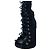Autre Marque Tony Bianco Ariette Schwarze Wildleder-Schnürstiefel Overknee - Ansicht 5