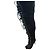 Autre Marque Tony Bianco Ariette Schwarze Wildleder-Schnürstiefel Overknee - Ansicht 7