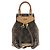 Mini zaino Louis Vuitton Monogram Montsouris Marrone - vista 2