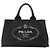 Bolso Prada Canapa en lona negra Negro