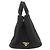 Bolso Prada Canapa en lona negra Negro - vista 3