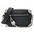 Borsa a tracolla Louis Vuitton Taurillon Monogram Mini Soft Trunk Nero