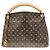 Borsa a spalla Louis Vuitton Monogram Artsy MM Marrone