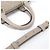 Borsa Boston Louis Vuitton Monogram Empreinte Speedy Bandoulière Grigio - vista 5
