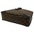 Borsa a Spalla Louis Vuitton Monogram Odeon MM Marrone Nero - vista 3