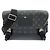 Borsa a tracolla Louis Vuitton Monogram Eclipse Messenger Voyage PM Nero