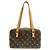 Borsa a Spalla Louis Vuitton Monogram Cite MM Marrone - vista 2