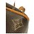 Borsa a Spalla Louis Vuitton Monogram Cite MM Marrone - vista 3