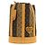Borsa a tracolla Louis Vuitton Monogram Stripe Randonee Marrone