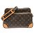 Borsa a tracolla Louis Vuitton Monogram Nile Marrone